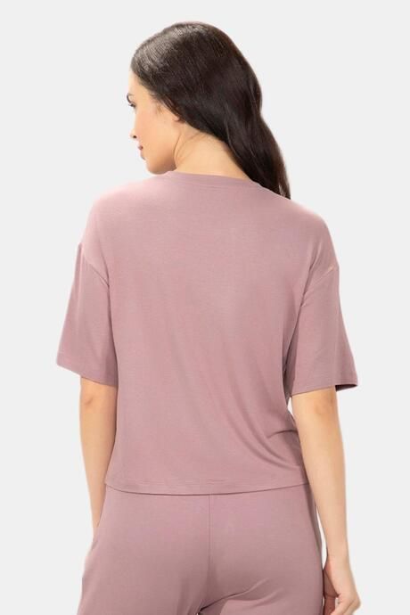 Amante Unwind Crop Top - Grape Shake — image 3